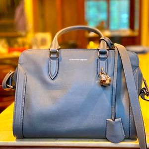 Alexander McQueen Leather Handbag, 100% Authentic